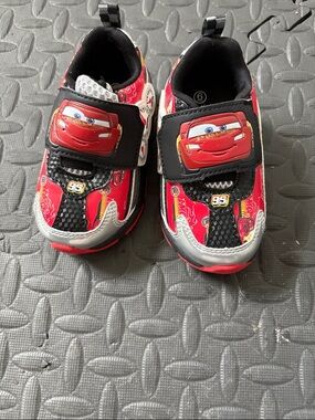 Lightning McQueen Red Kids Sneakers - Velcro